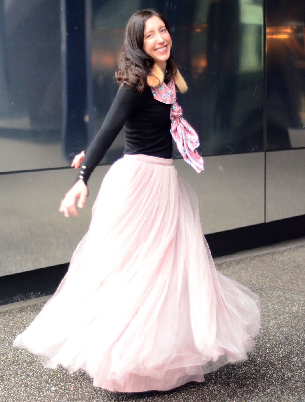 “If I could wear a ball gown to work everyday, I would.”